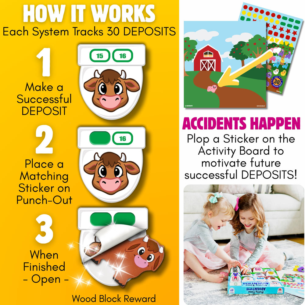 LIL ADVENTS baba goes to the bathroom eBook guides gentle potty training with story-based steps.