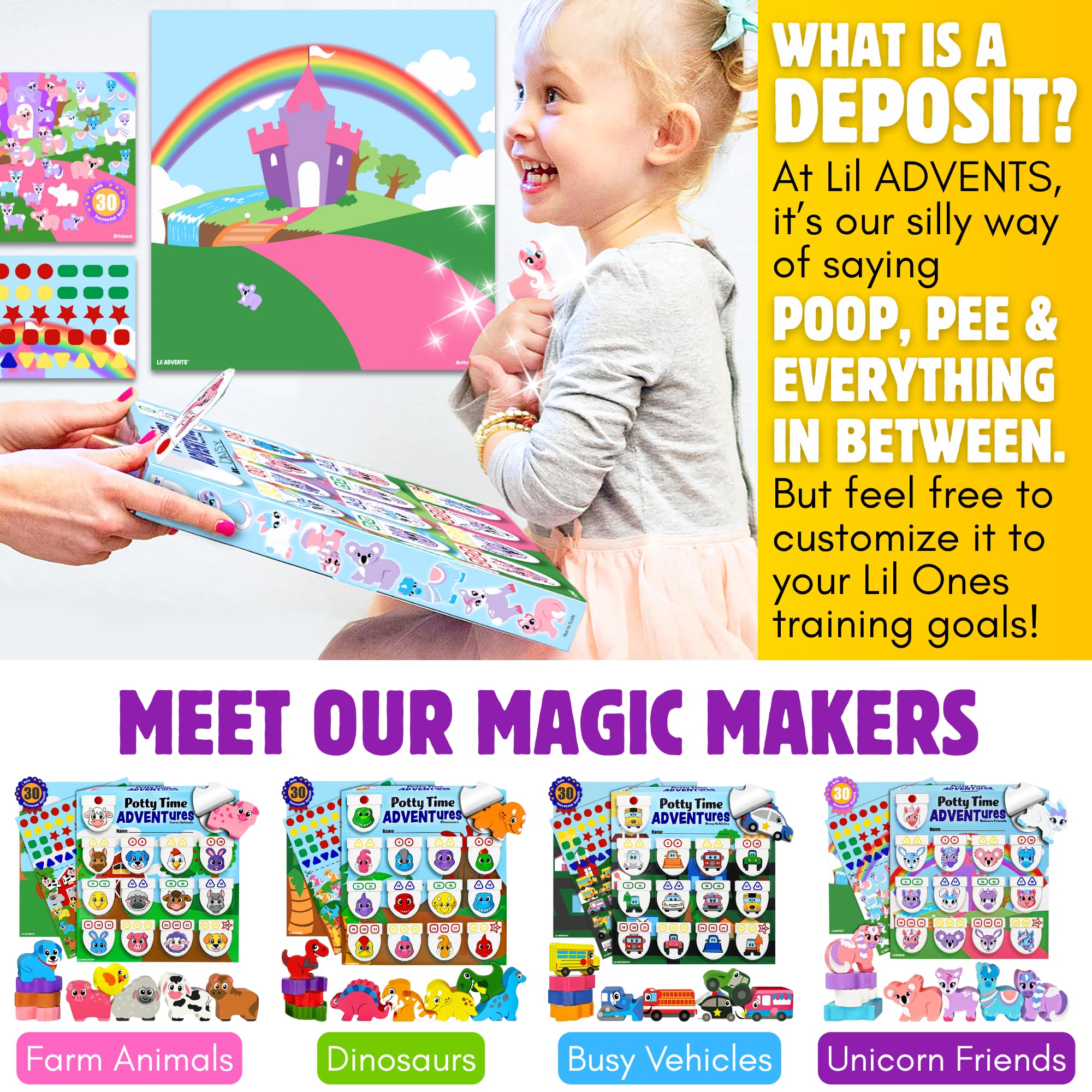 LIL ADVENTS wooden activity board showcases hands-on learning and organization.