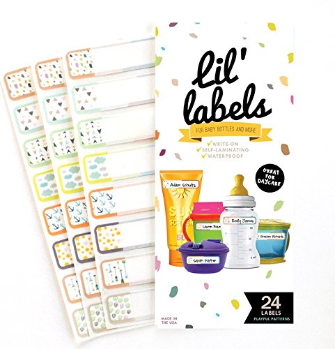 Lil' Labels sunscreen bottle labels simplify trips with clear identification