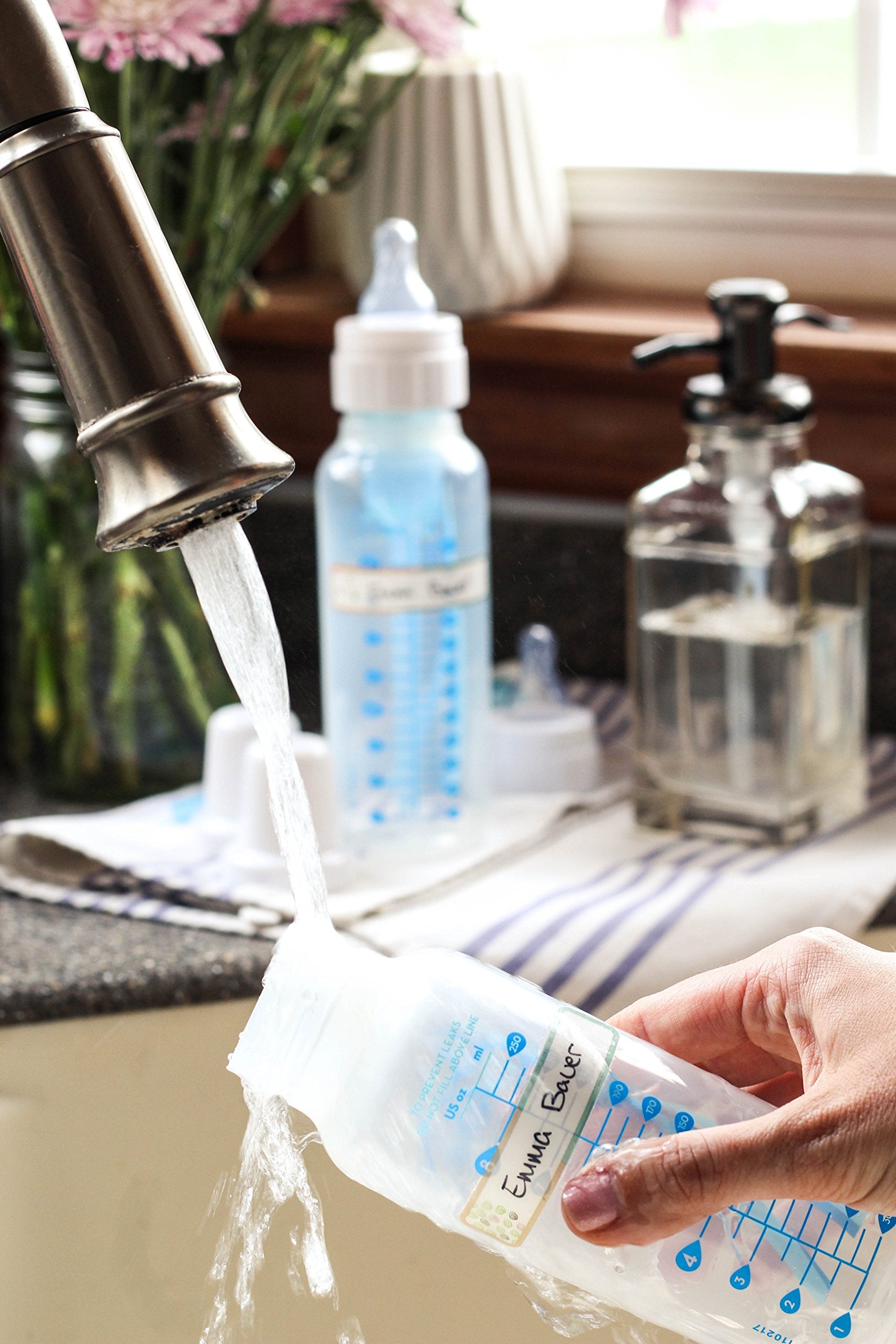 Lil' Labels tear-resistant labels hold up during busy school days
