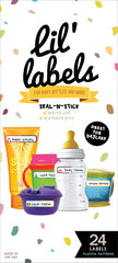 Lil' Labels write-on bottle labels clearly mark bottles for daycare use