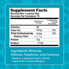 Lil Mixins pediatrician-approved label indicating guideline alignment