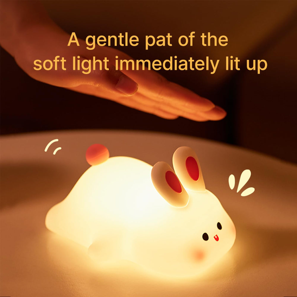Lilampts room decor bunny light suits nursery and living room aesthetics.