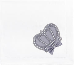 Lilax swaddle blanket 34x30 inches grey size detail