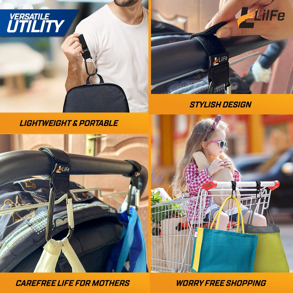 LilFe curved-edge design protects skin when loading items.