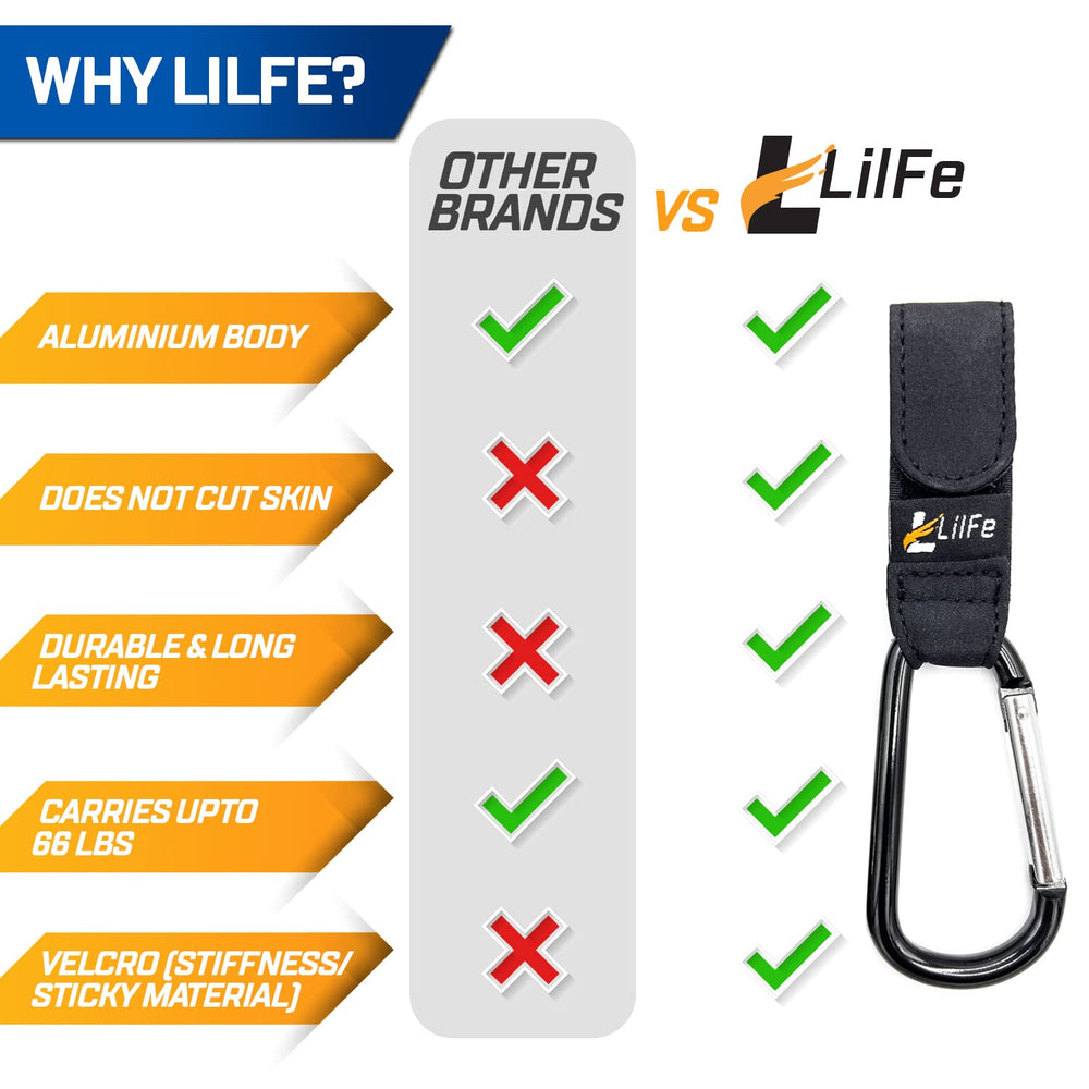 LilFe lightweight on-the-go stroller accessory for busy parents.