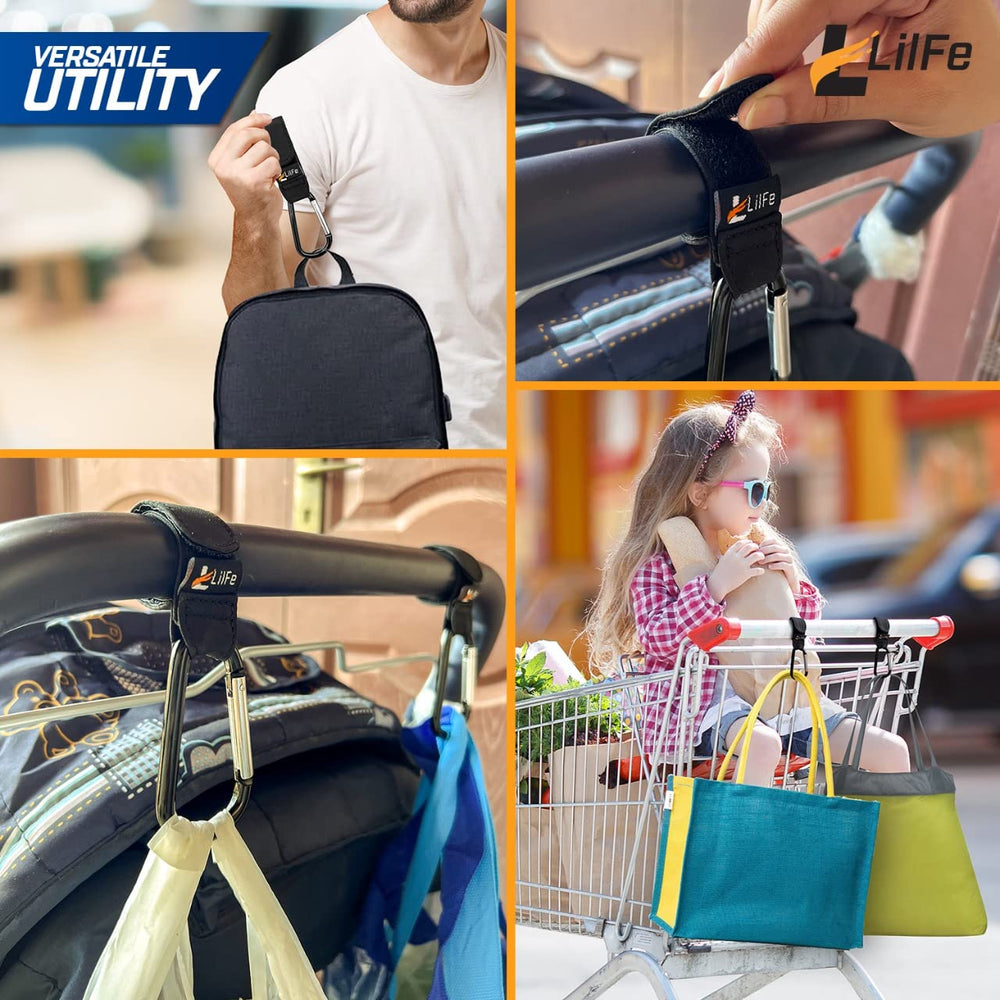 LilFe curved-edge design protects skin while providing reliable hanging