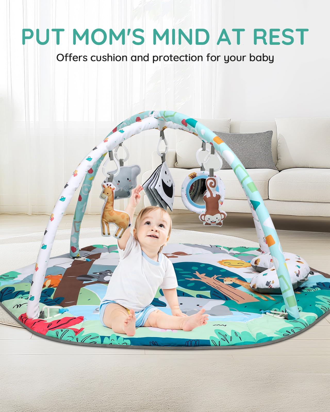 Lilian&Gema anti-skid bottom – keeps play area steady during use.