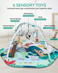 Lilian&Gema detachable sensory toys – easy to swap for varied play.