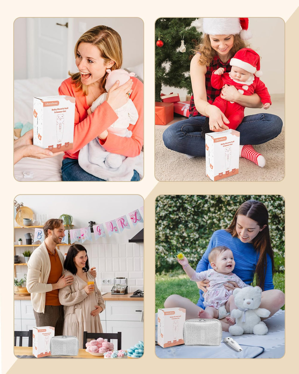 Lilian&Gema ergonomic, family-friendly design for shared use.