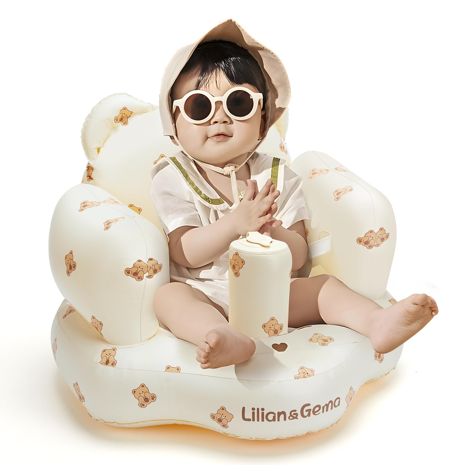 Lilian&Gema inflatable baby seat suitable from 3 months up