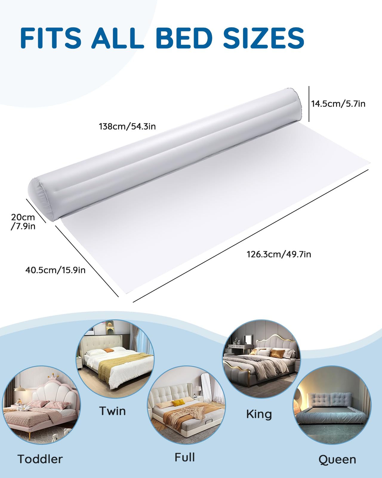 Lilian&Gema leak-proof inflation demo highlights fast, assured setup in minutes.
