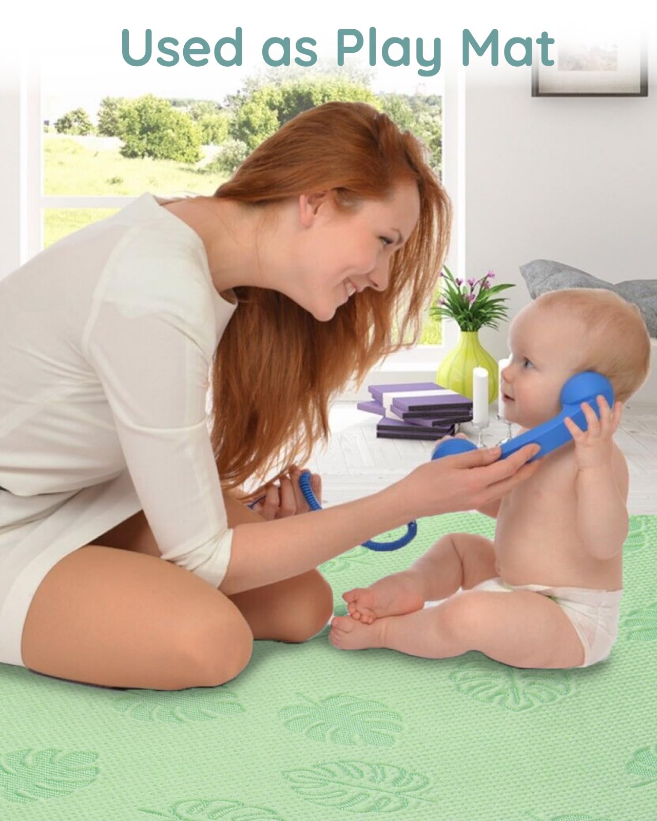 Lilian&Gema pack n play mattress measures 38 by 26 inches