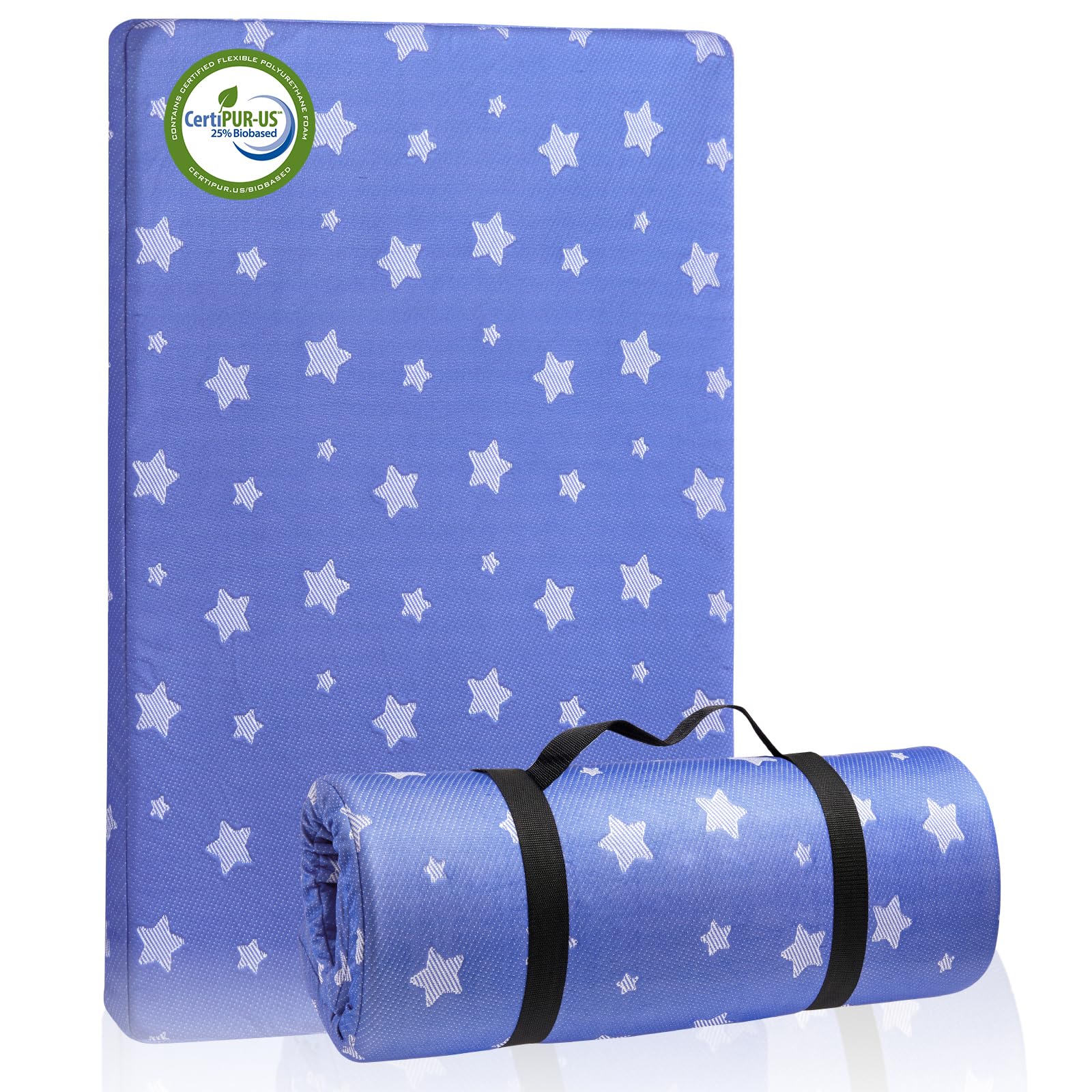 Lilian&Gema Pack-N-Play mattress foam core supports baby's comfort during play