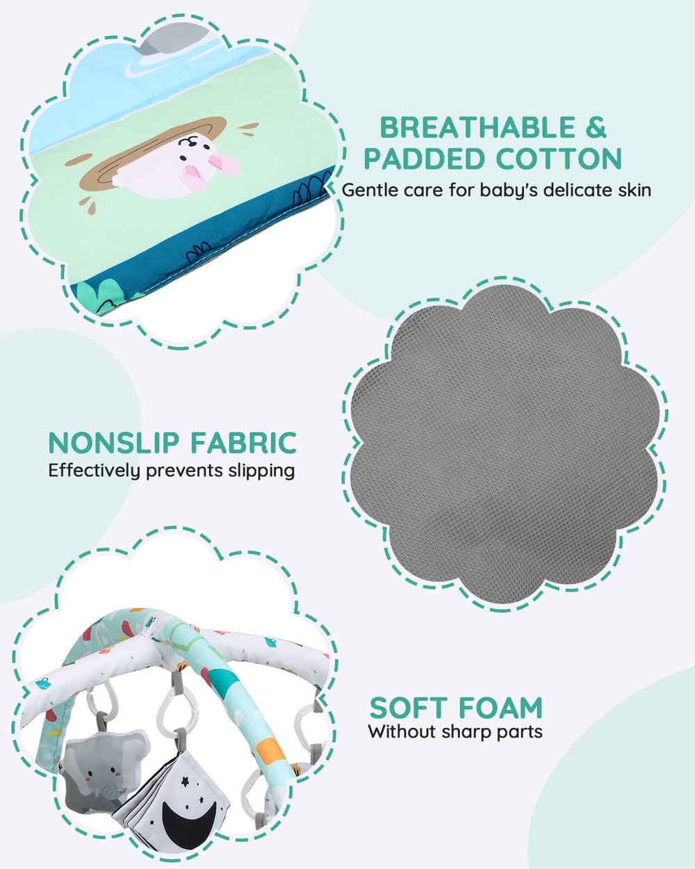 Lilian&Gema transformable fence or ball pit – adapts with baby’s growth.