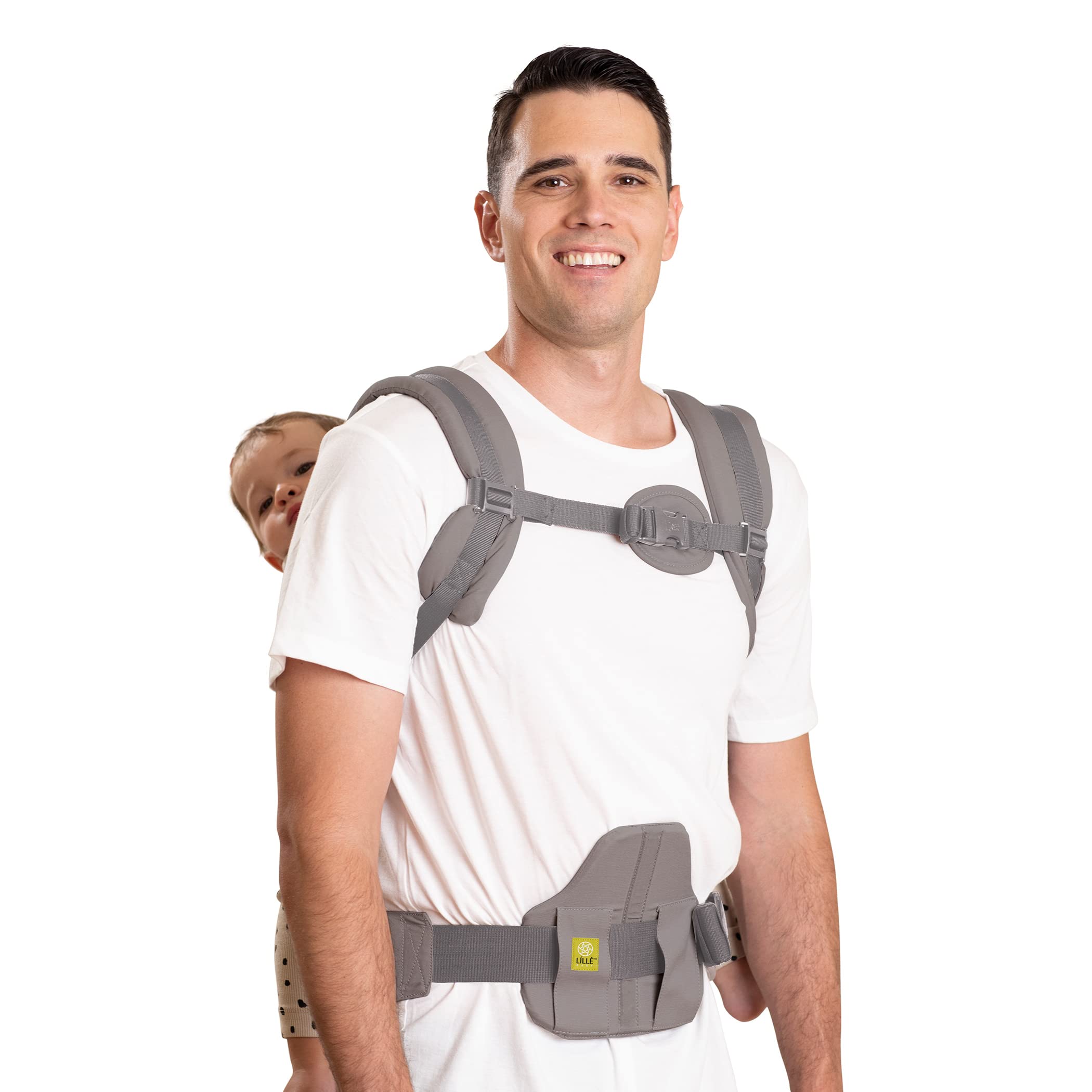 LILLEbaby CarryOn Airflow weight cap 25-60 lbs supports growing toddlers