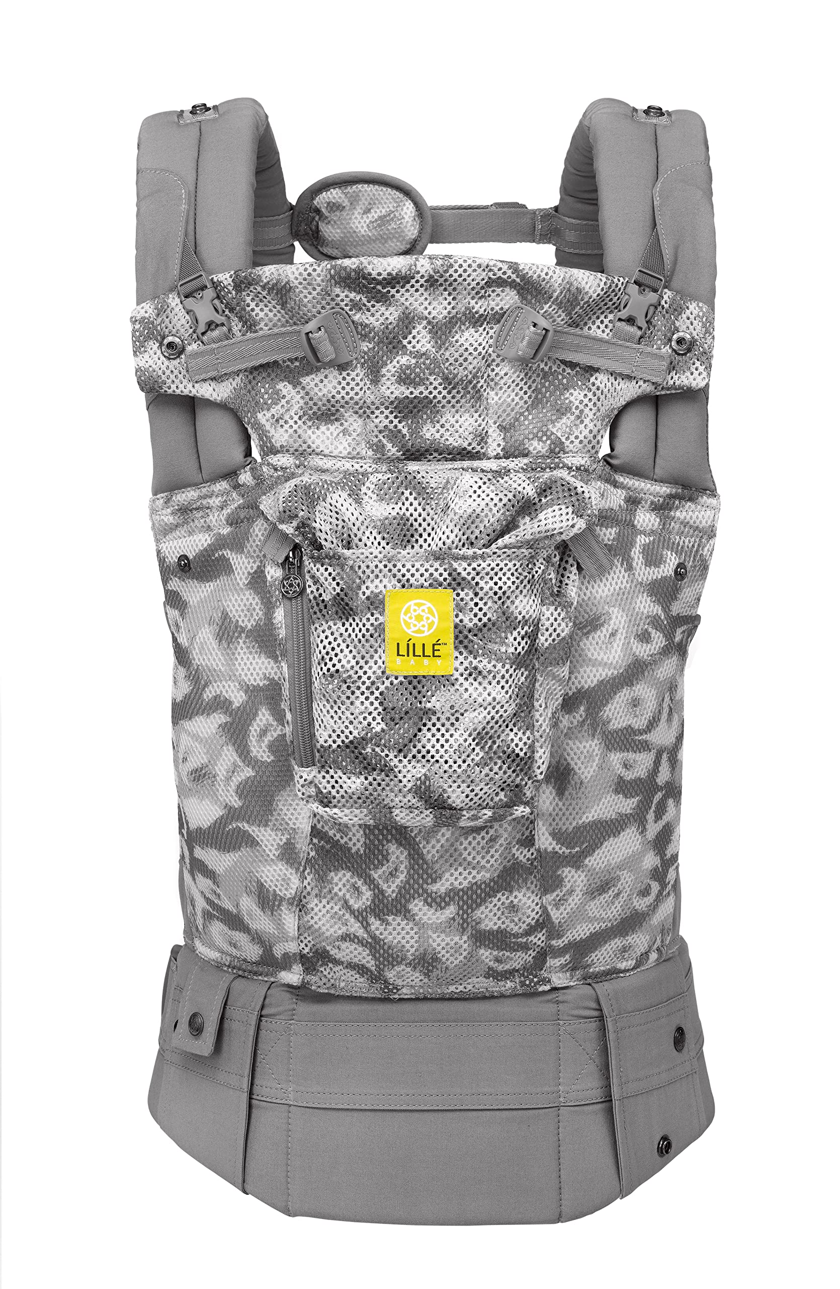 LILLEbaby Complete Airflow frosted-leopard-color adds stylish everyday wear.