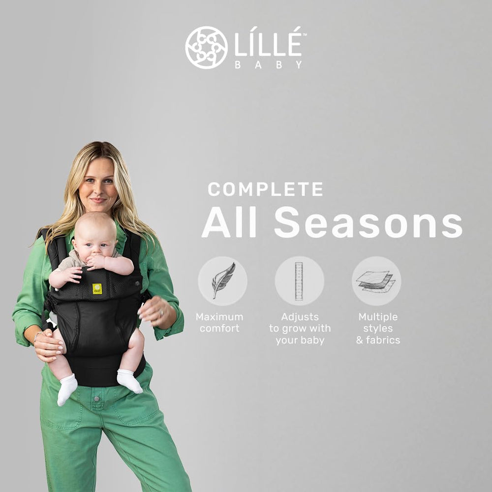 LÍLLÉbaby Complete All Seasons outward-facing view keeps baby engaged