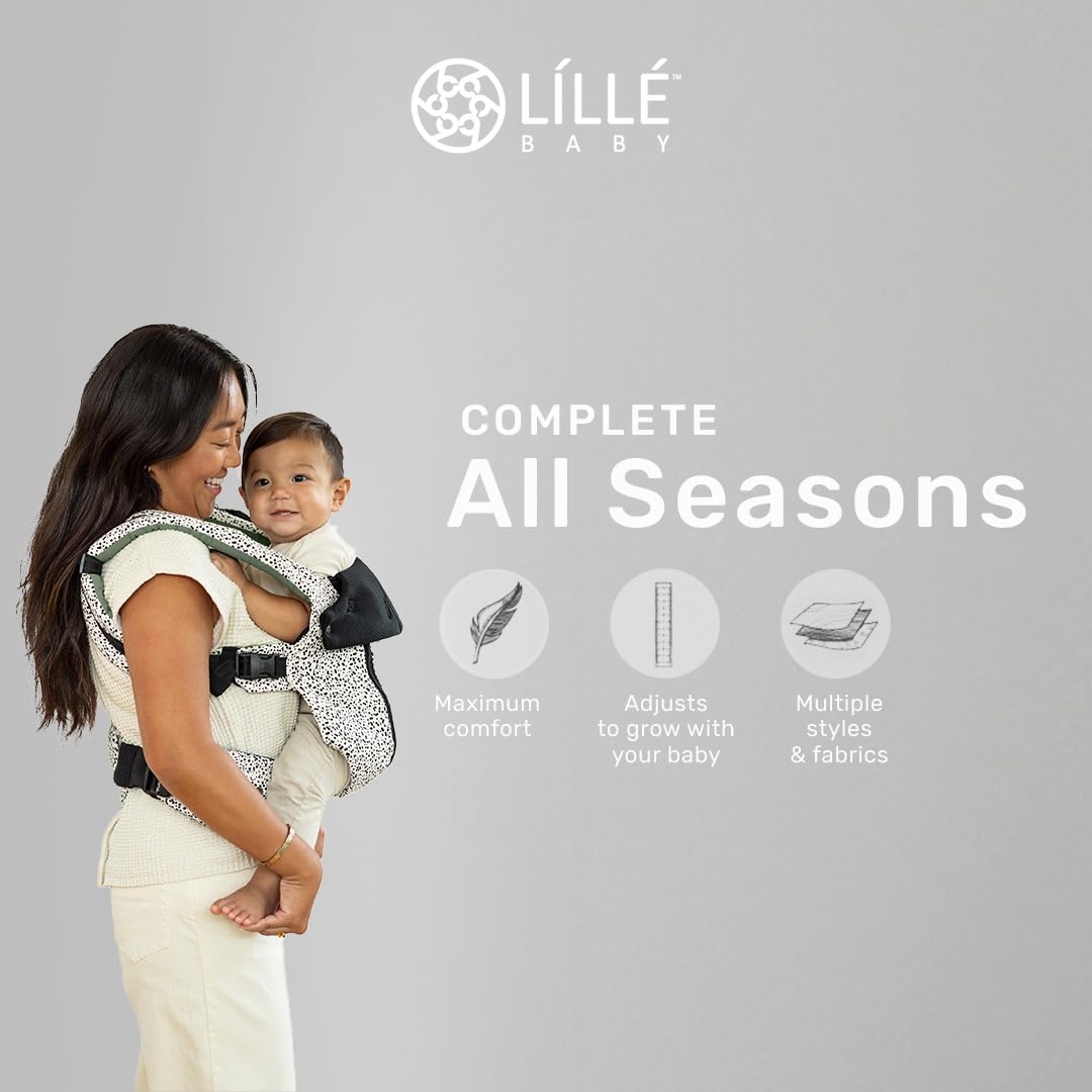 LÍLLÉbaby Complete All Seasons seat folds for newborns and expands as baby grows