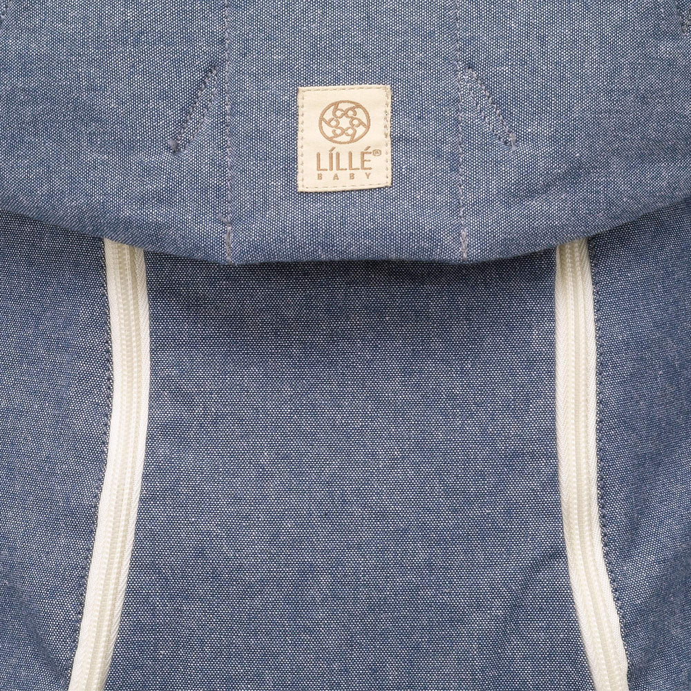 LÍLLÉbaby Complete All Seasons showing zip pocket storage for essentials