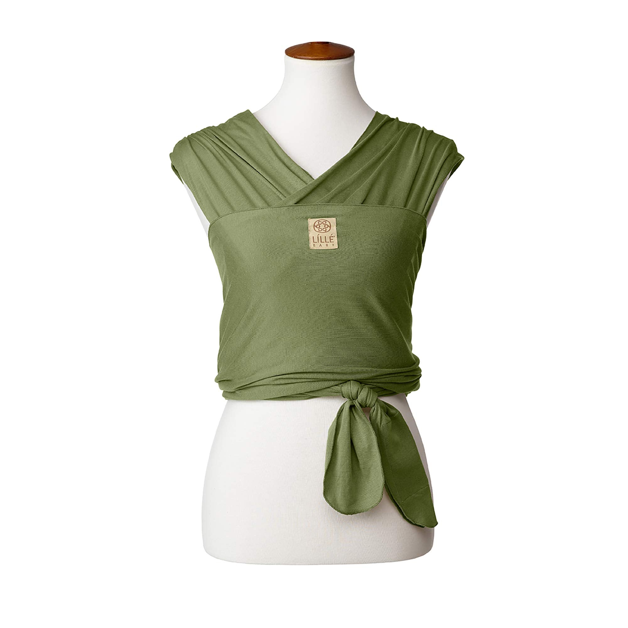 lillebaby dragonfly wrap moss color details emphasize versatile moss shade.