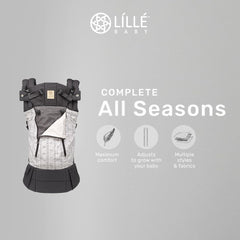 LÍLLÉbaby Etch Complete: newborn-to-toddler seat adjusts as your child grows.