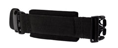 LILLEbaby waistband extension buckle in black adds 9.5 inches of room for a comfortable fit.