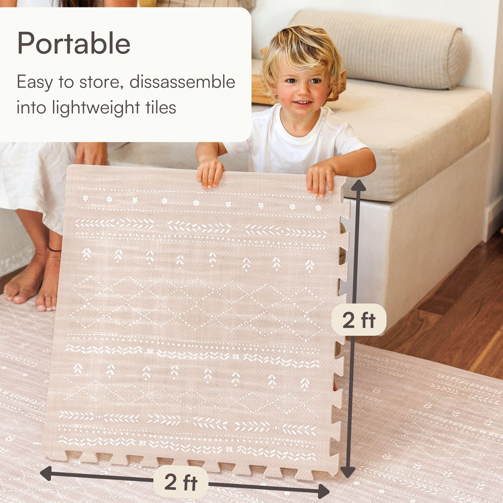 Lillefolk PVC and BPA-free surface offers safe, non-toxic use.