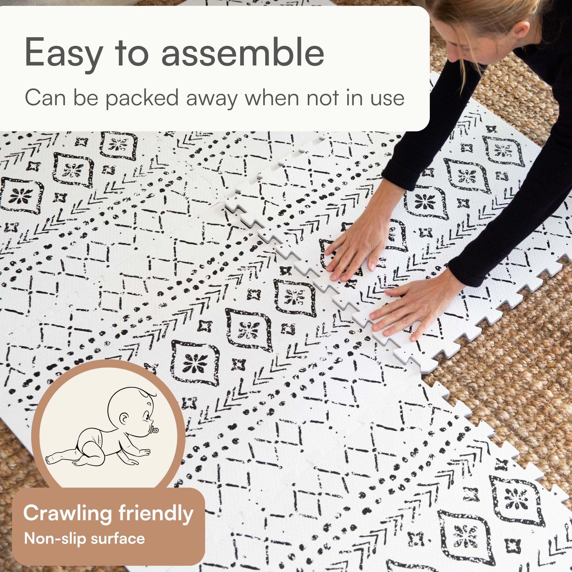 Lillefolk no loose edges design enhances safety during play