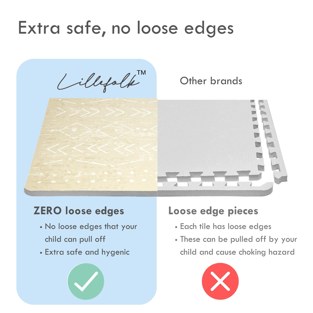 Lillefolk pvc-free tiles safe for babies and toddlers to explore