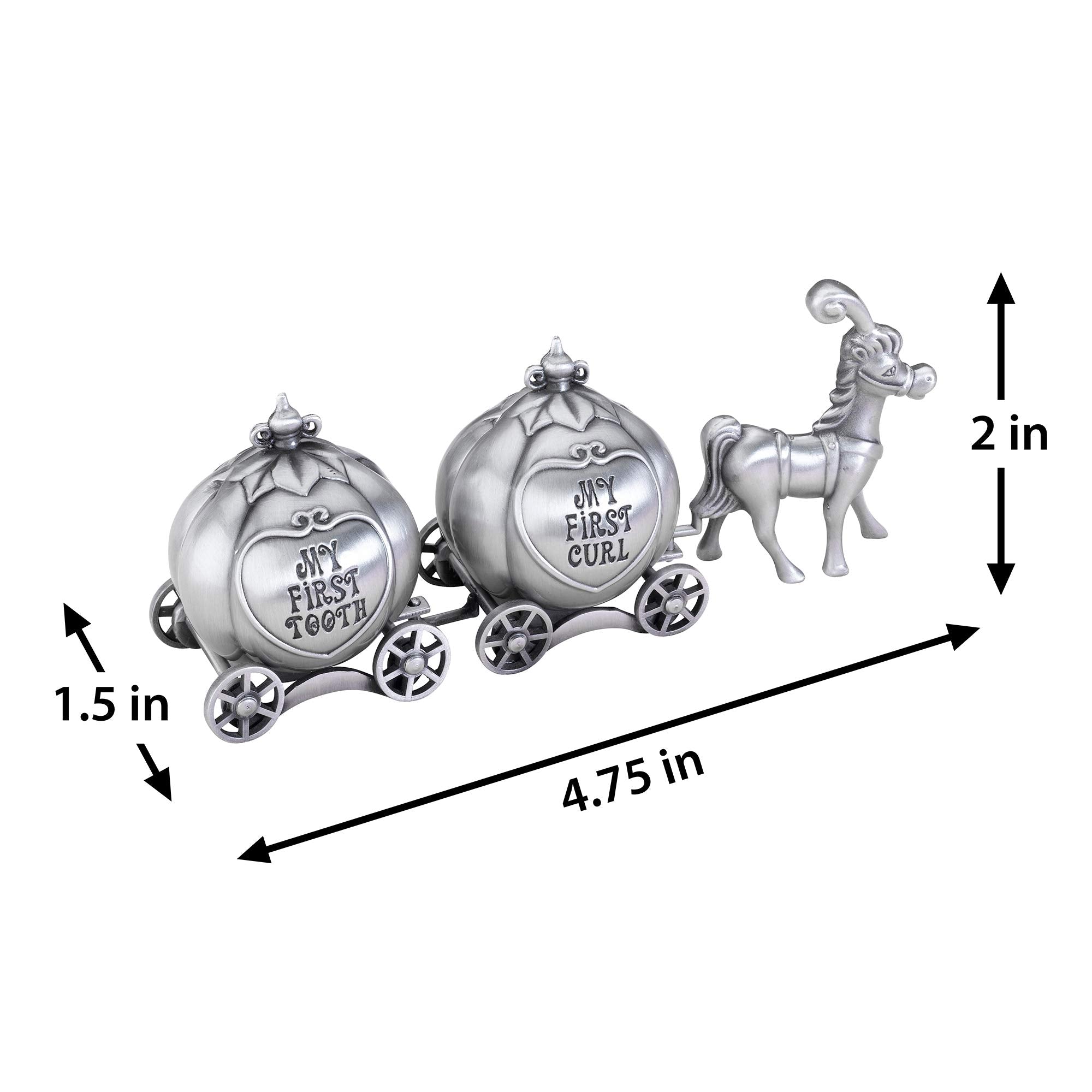 Lillian Rose keepsake pewter box hooked-set assembled for compact display.