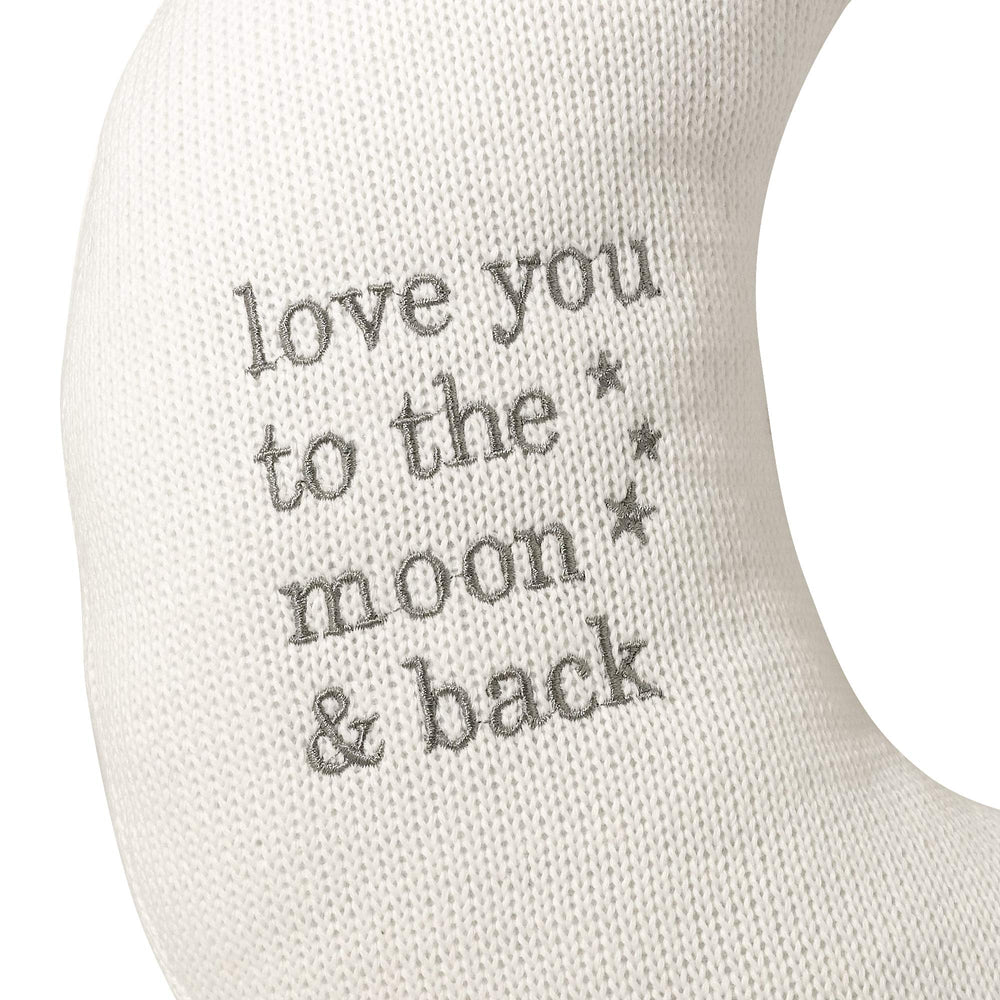 Lillian Rose moon verse closeup reveals the love you to the moon and back detail.