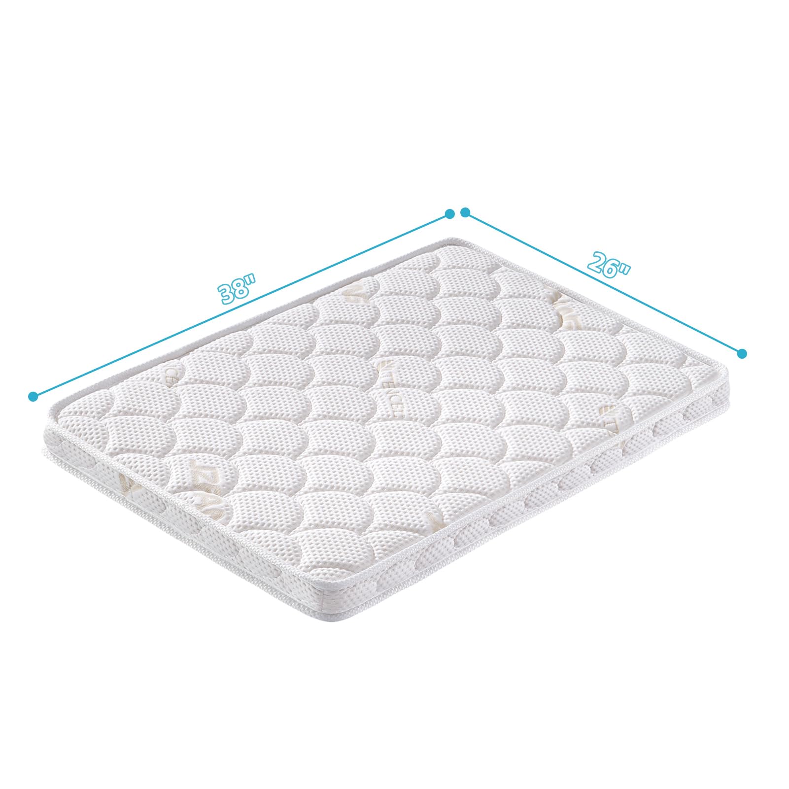 Lillibearas Pack N Play Topper breathable surface in nursery setup.