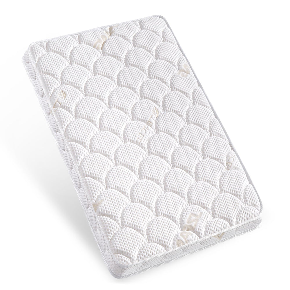 Lillibearas Pack N Play Topper main view shows 38x26 size for comfortable travel sleep.