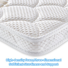 Lillibearas Pack N Play Topper odorless material closeup for baby-friendly feel.