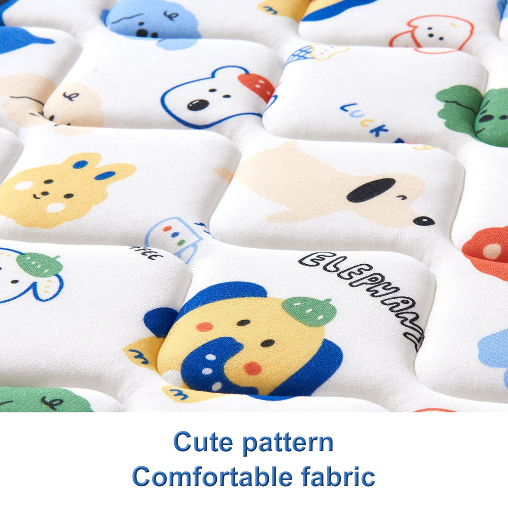 Lillibearas Premium crib mattress safety label confirms certifications and toxin-free materials.