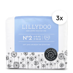 LILLYDOO size 2 soft material close-up highlighting plush softness