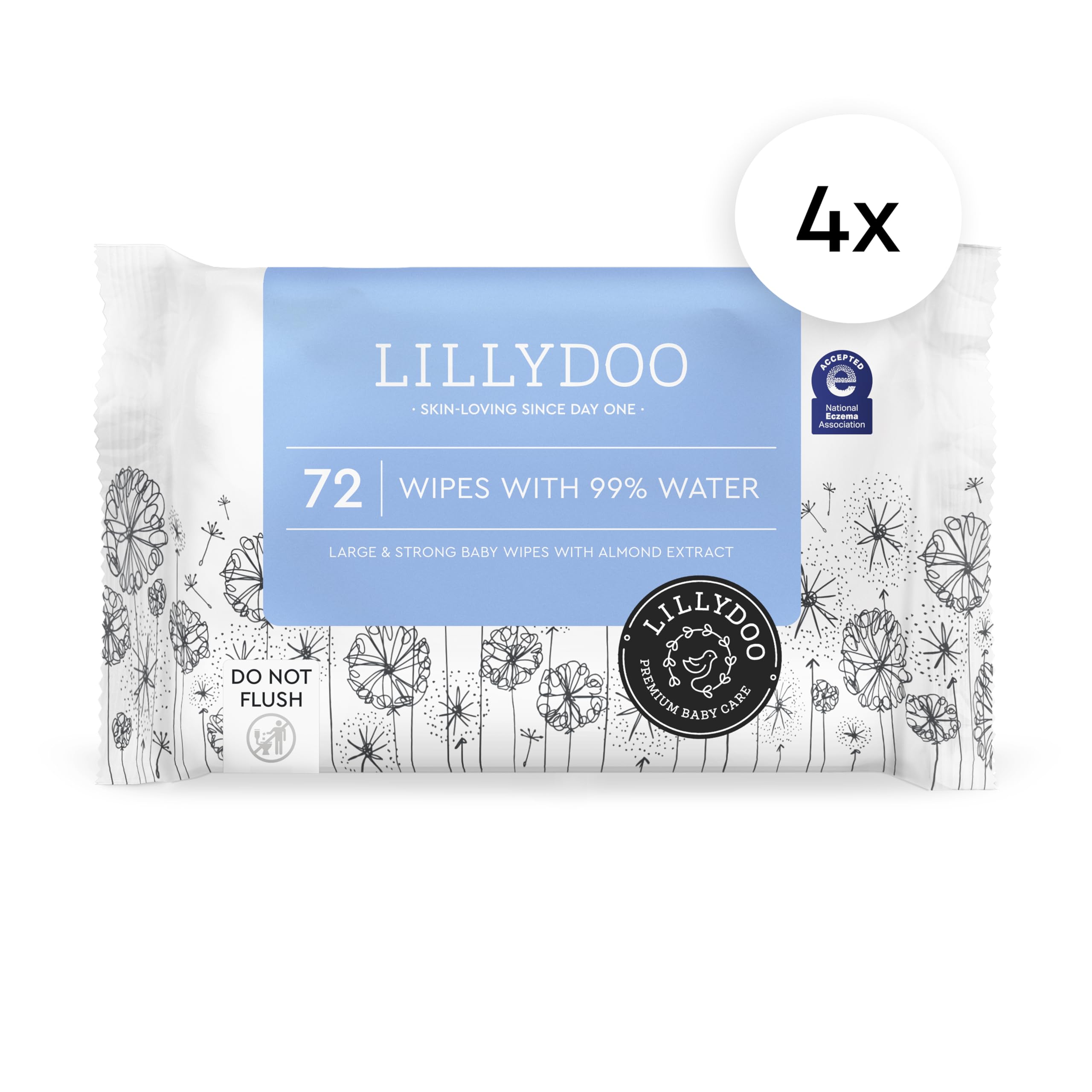 LILLYDOO plant-based plastic-free wipes for eco-conscious moms