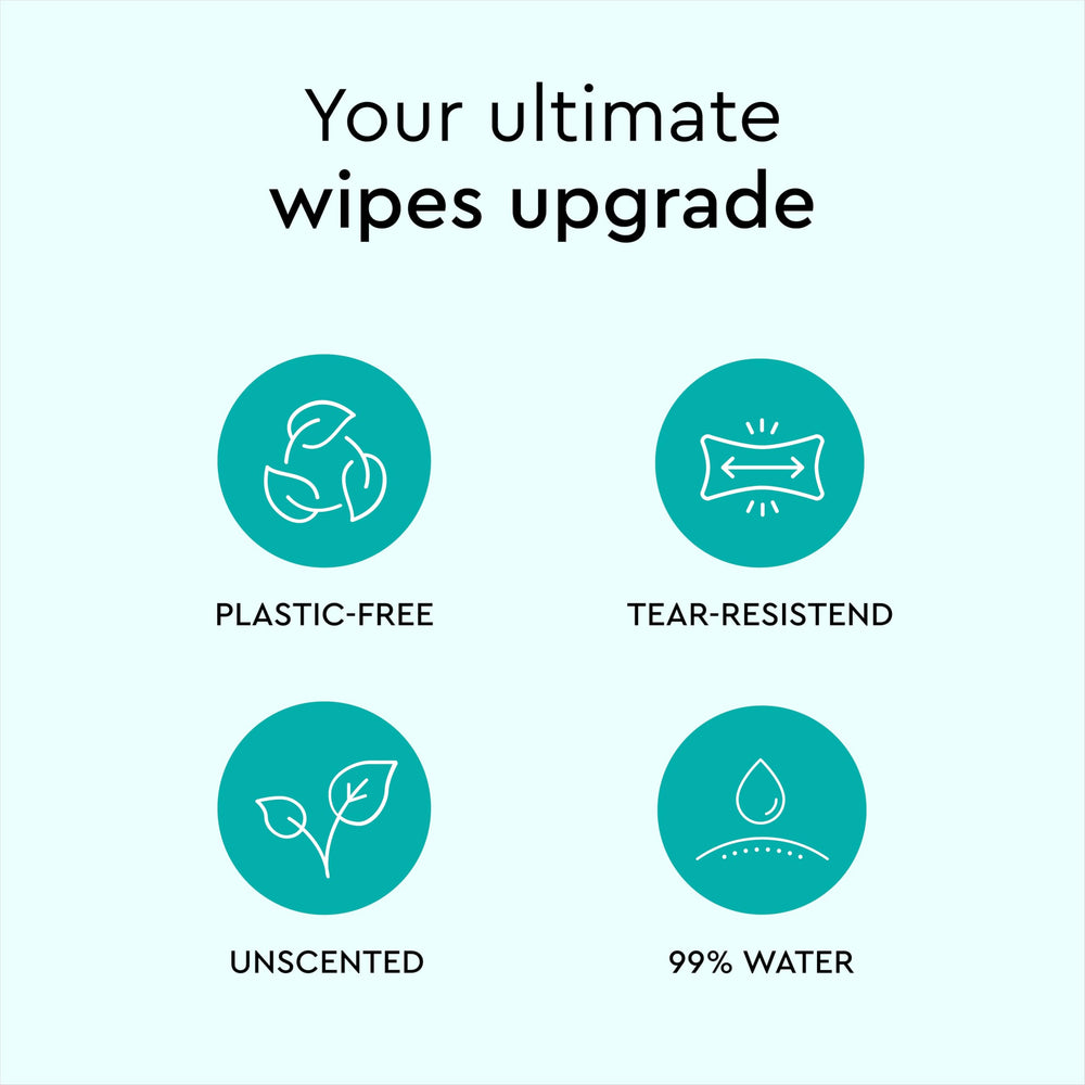 LILLYDOO plant-based, plastic-free wipes for messes and sensitive skin