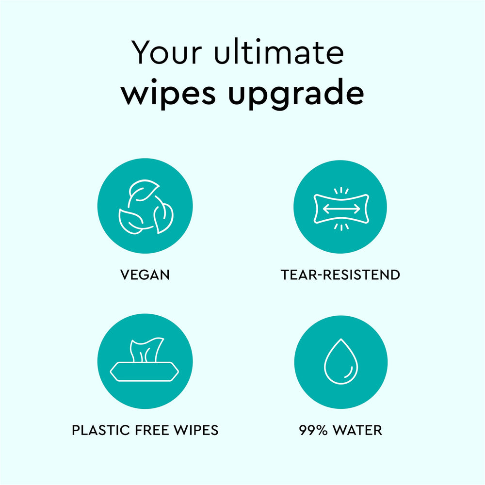 LILLYDOO resealable lid keeps wipes moist and ready