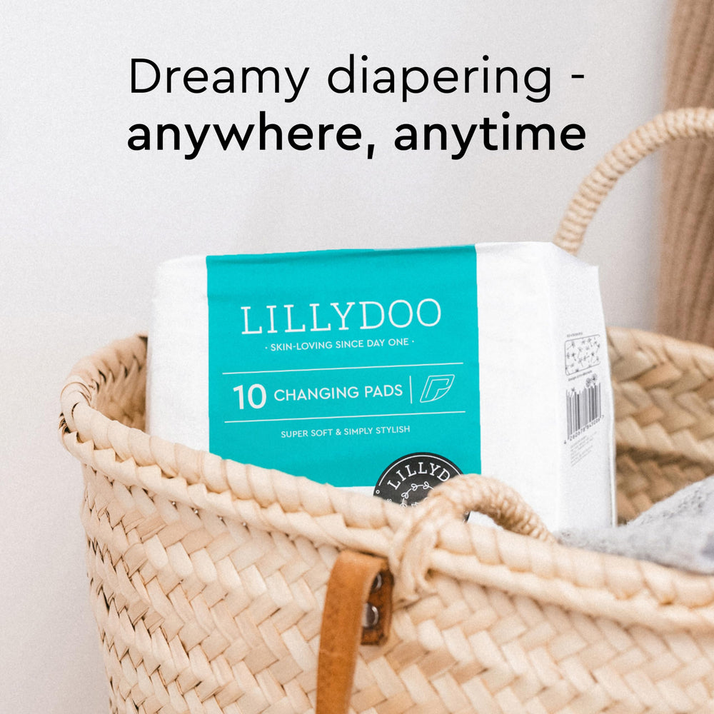 LILLYDOO durable design image implies multiple diaper changes remain soft