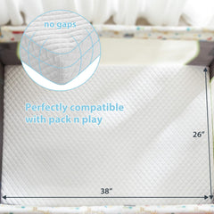 LILNAP bamboo fiber cover closeup highlighting breathable, skin-friendly fabric
