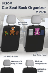 LILTOM durable wipe-clean material makes quick cleanup after rides with little mess