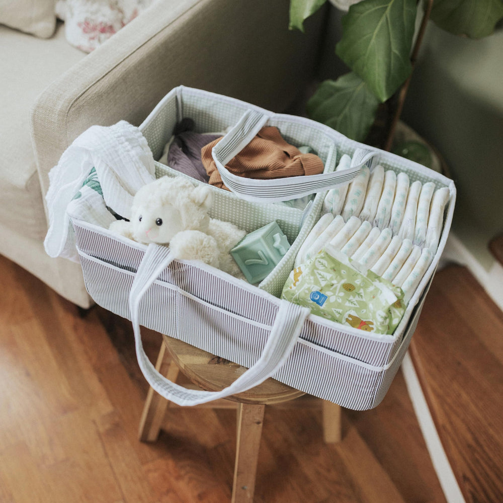 Lily Miles Baby Diaper Caddy gift idea for baby showers and registries