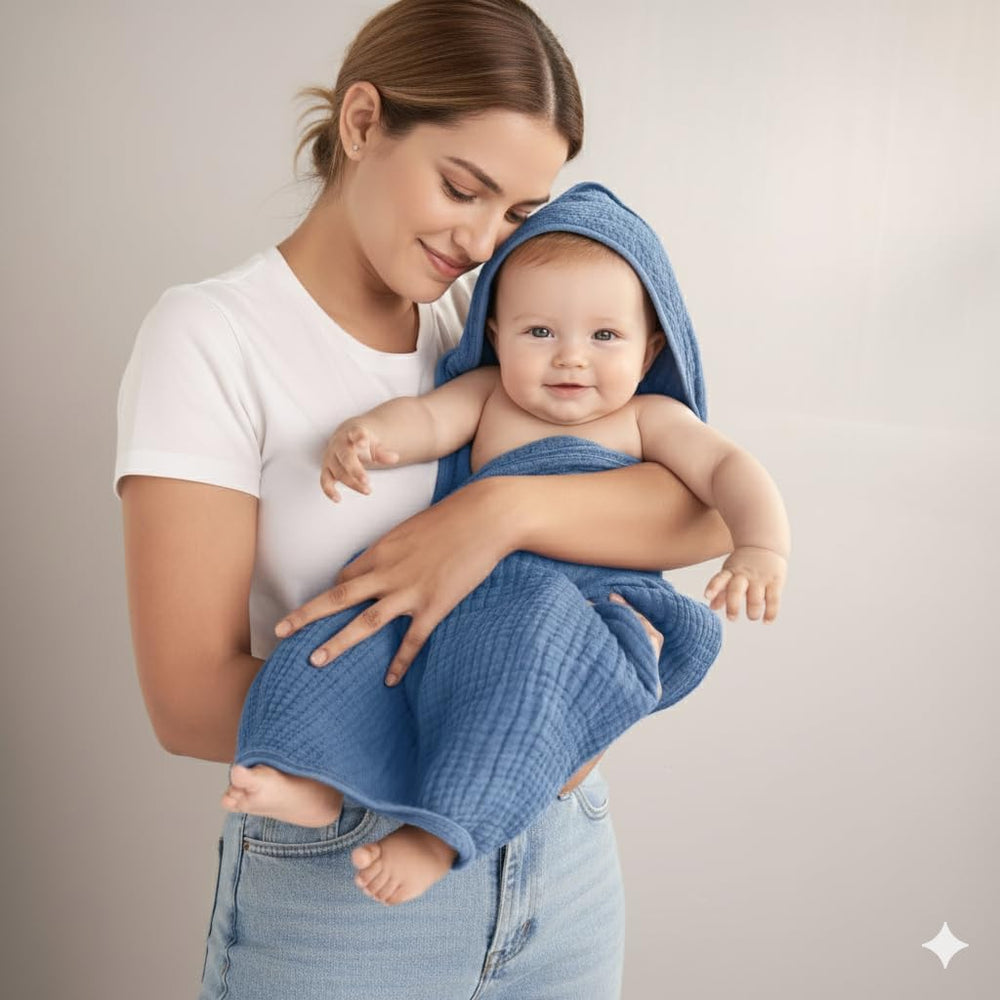 LILY O LAUREL pack shot communicates value with two-towel set for family use