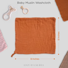 LILY O LAUREL washcloth-absorbent-bath-time demonstrates quick cleanups during bath routines