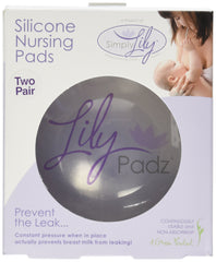 LilyPadz nursing pads double pack, discreet under clothing for dry outfits