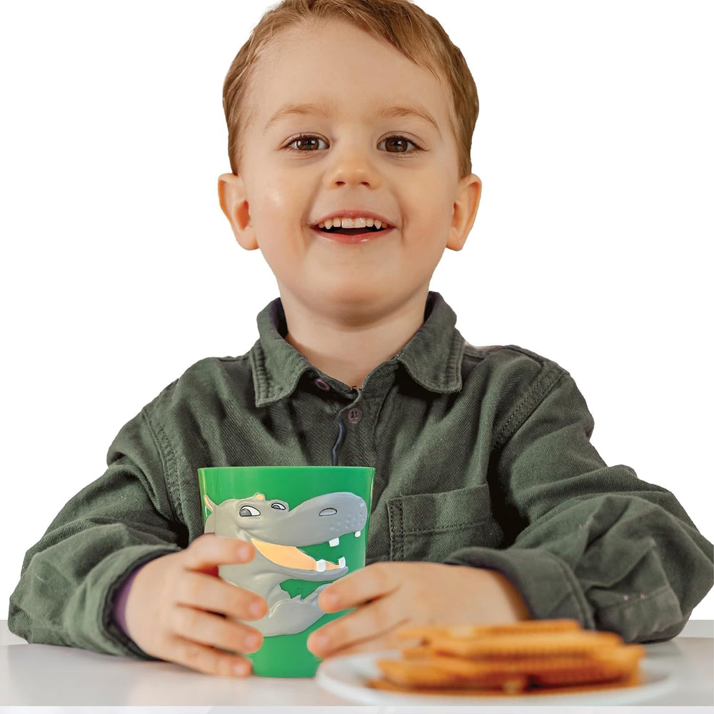 Lily's Home 3D Hippo tumbler dishwasher-safe feature for busy parents
