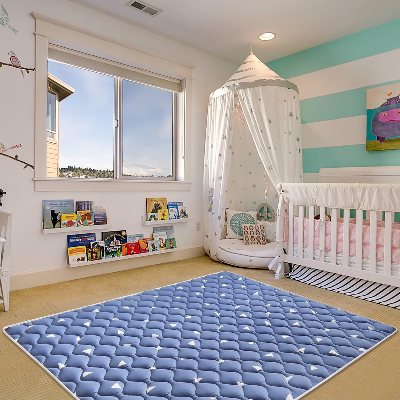 LILYVIBEBEARHAPPY indoor-outdoor versatility demonstrates flexible play setup.