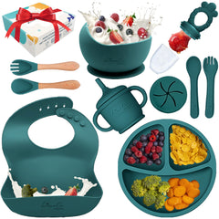 LimeOr Supplies silicone feeding plate with suction base supporting mess-free self-feeding.
